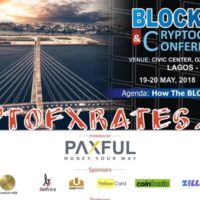 BLOCKCHAIN & CRYPTOCURRENCY CONFERENCE LAGOS NIGERIA 2018